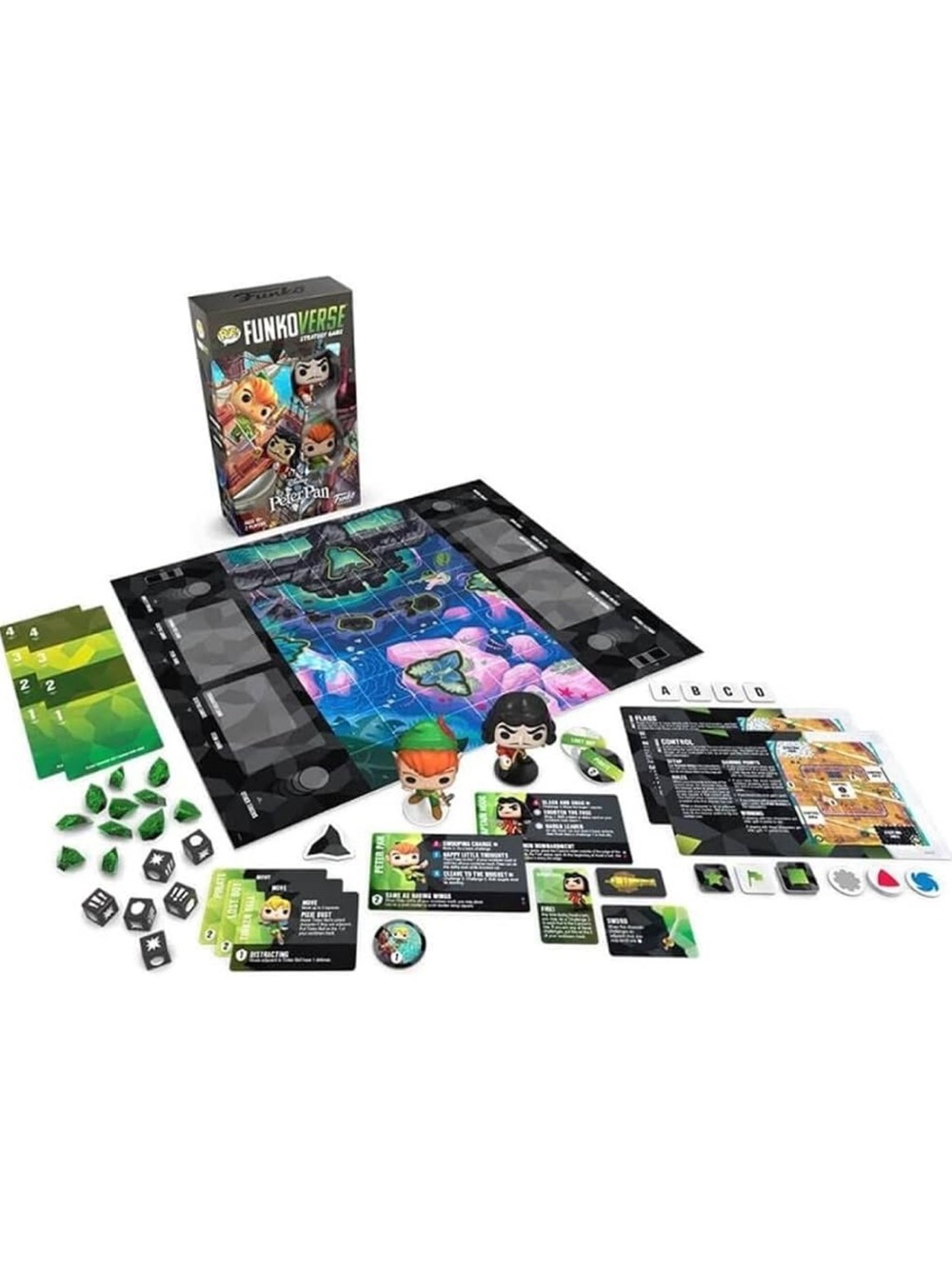 New Funko FUNKOVERSE Strategy Game – Green Game Set
